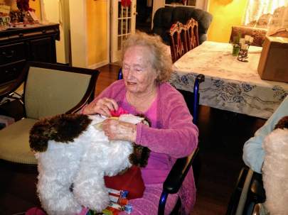 Christmas-Thelma-dog