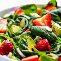 Strawberry-Spinach-Salad